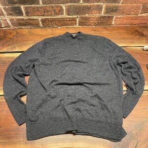 Badgley Mischka Dark Gray Crewneck Sweater